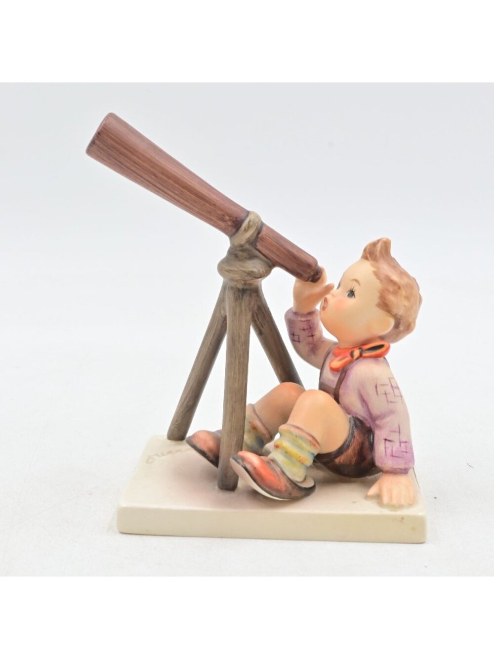 Goebel Hummel Star Gazer Figurine 132 Boy with Telescope Vintage TMK 5